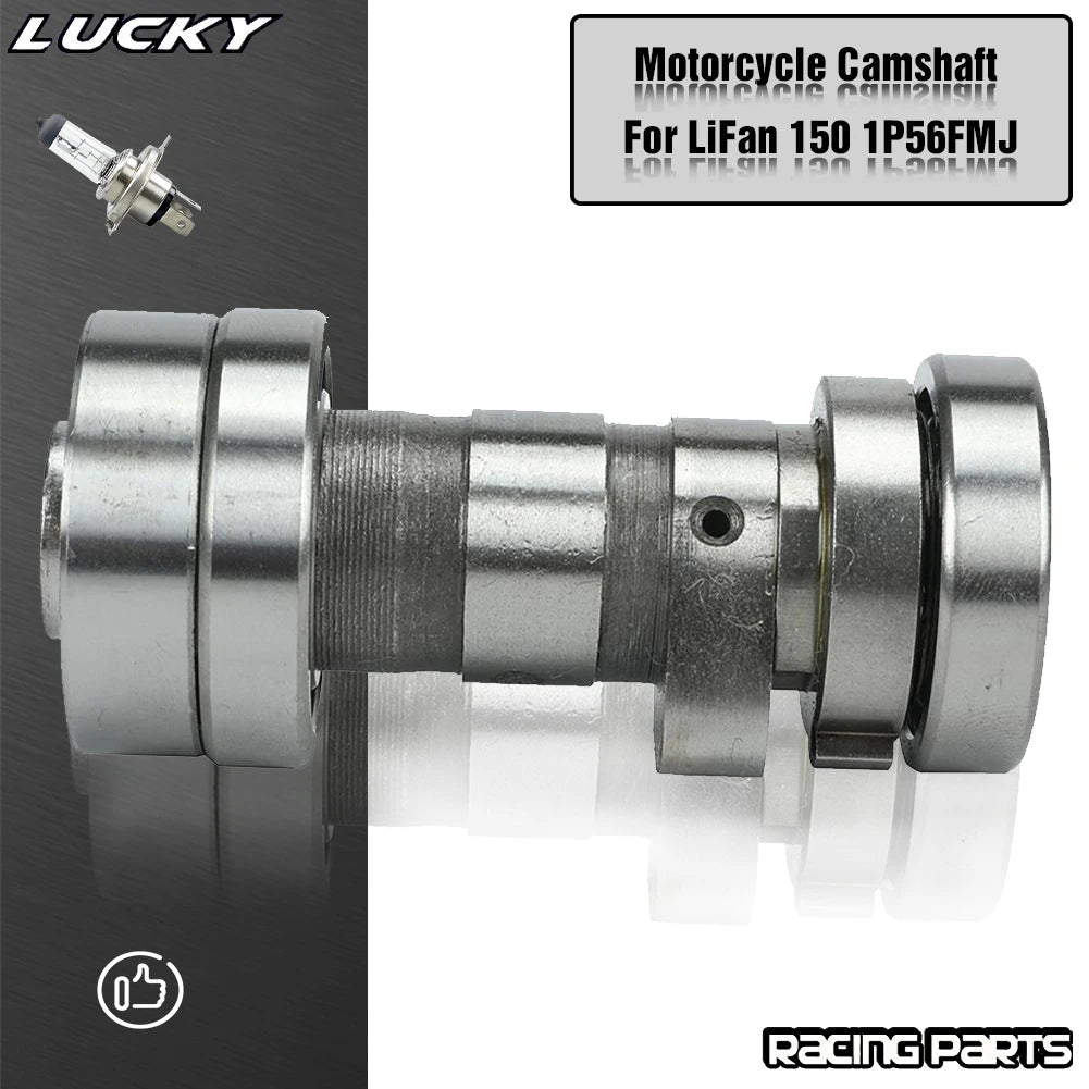 Motorcycle Camshaft 150cc Dirt Pit BikeFor LiFan 150 1P56FMJ LF150 150cc Horizontal Kick Starter - Automotive LED Light