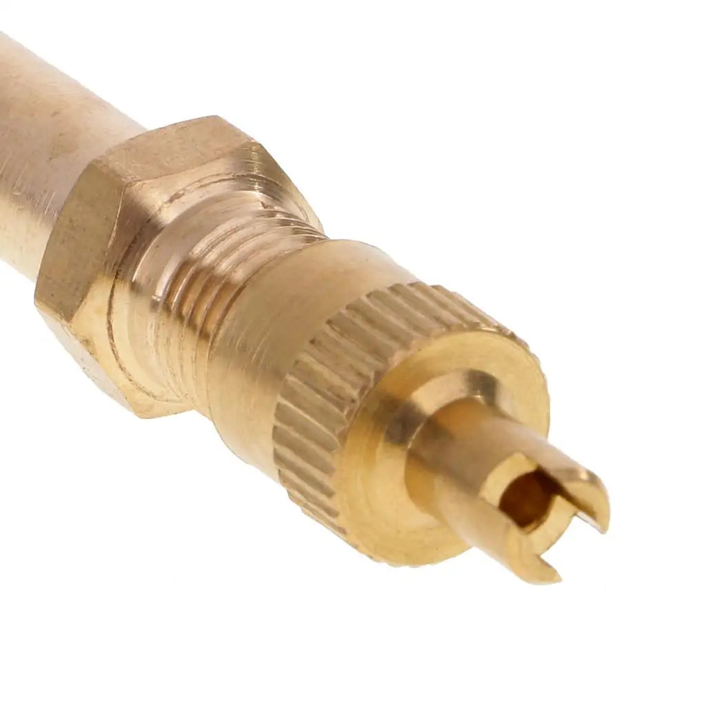 Copper Valve Stem Extension Rod Brass 100mm Air Inflation Tube for Bus Truck Passenger Car Tire  - Automotive LED Light