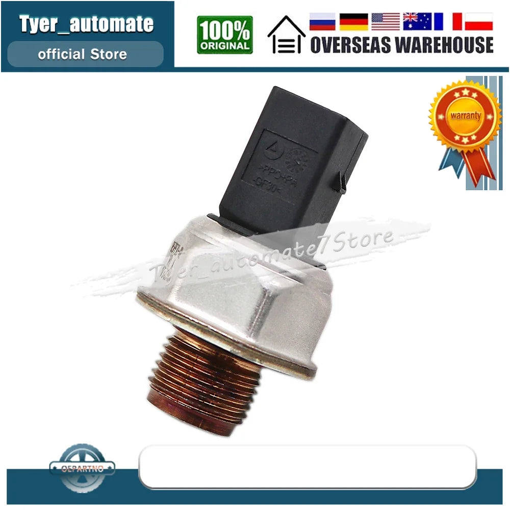 Fuel Rail Pressure Sensor FOR CHEVROLET CAPTIVA CRUZE ORLANDO HYUNDAI ACCENT H-1 i30 i40 SANTA F - Automotive LED Light