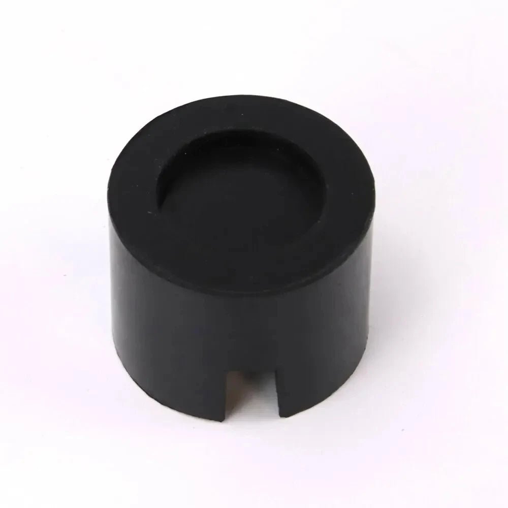 1PC Universal Jack Rubber Support Pad Durable Wear Resistant Car Slotted Frame Rail Floor Socket - Automotive LED Light