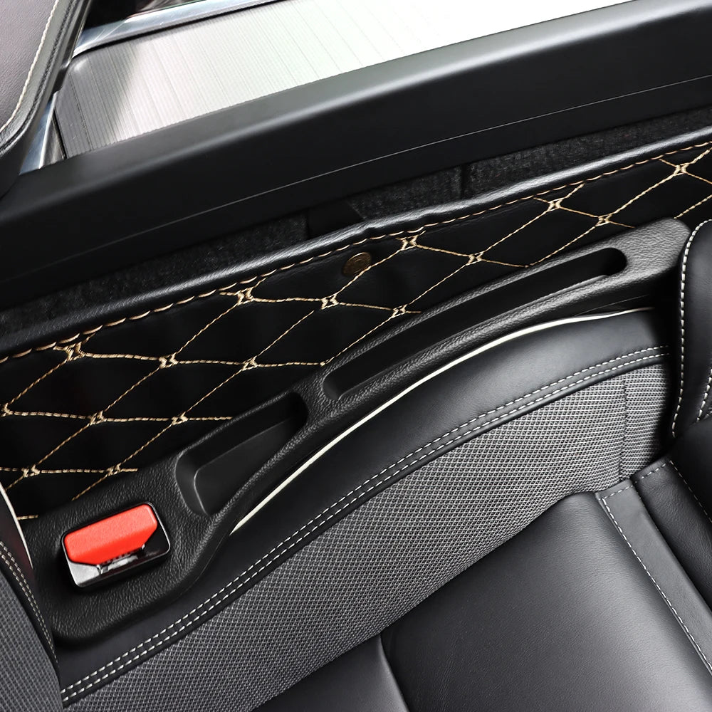 Car Seat Gap Filler Side Seam Plug Strip Leak-proof Filling Strip For All Car Model Wallet Phone - Automotive LED Light