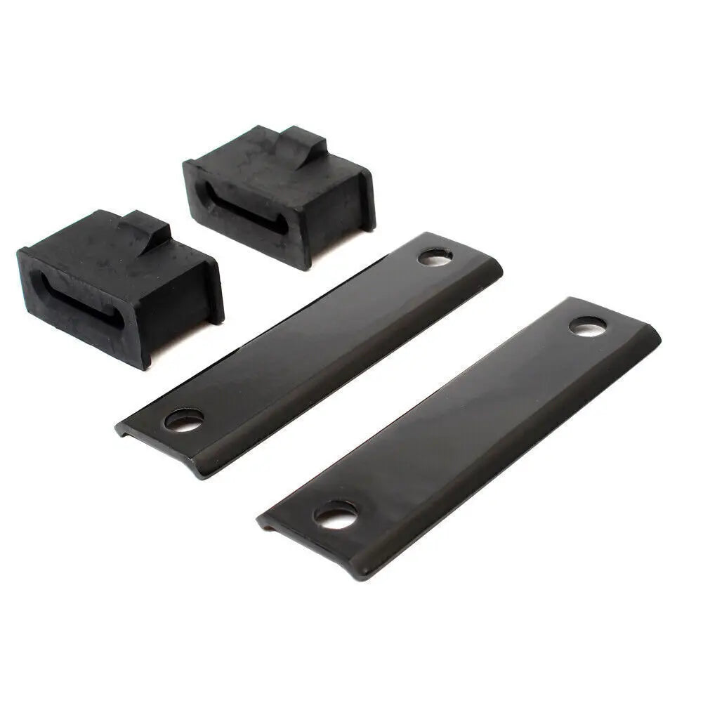 Motorcycle Black Muffler Hanger Bracket Kit For Harley CVO Touring Electra Steet Glide Road King - Automotive LED Light