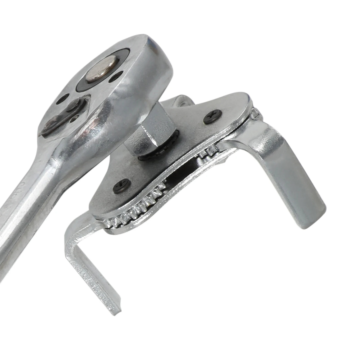 Universal Adjustable Oil Filter Wrench From 2-1/2 Inch to 4.5 Inch Oil Filter Wrench Tool Set Wi - Automotive LED Light