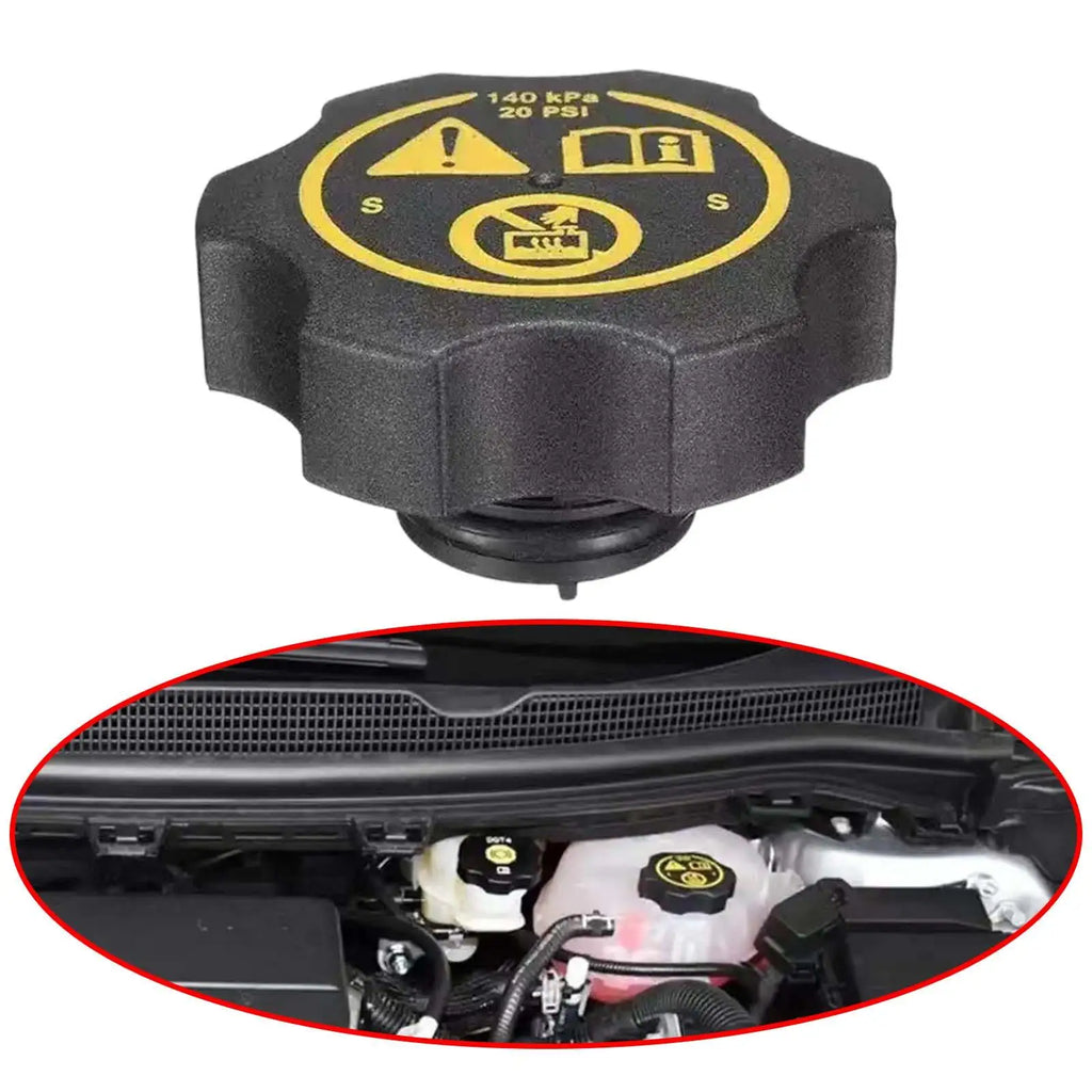 Heat Sink Surge Tank Cap Easy Install Replacement Coolant Reservoir Water Tank Lid for Opel Mode - Automotive LED Light