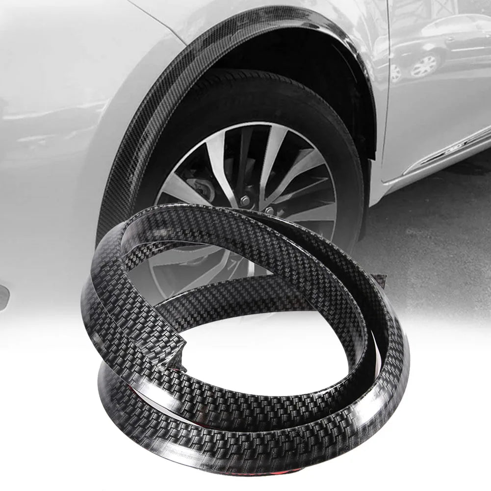 Universal Fender For Car Wheel Arches Wing Expander Arch Eyebrow Car Mudguard Lip Body Kit Prote - Automotive LED Light
