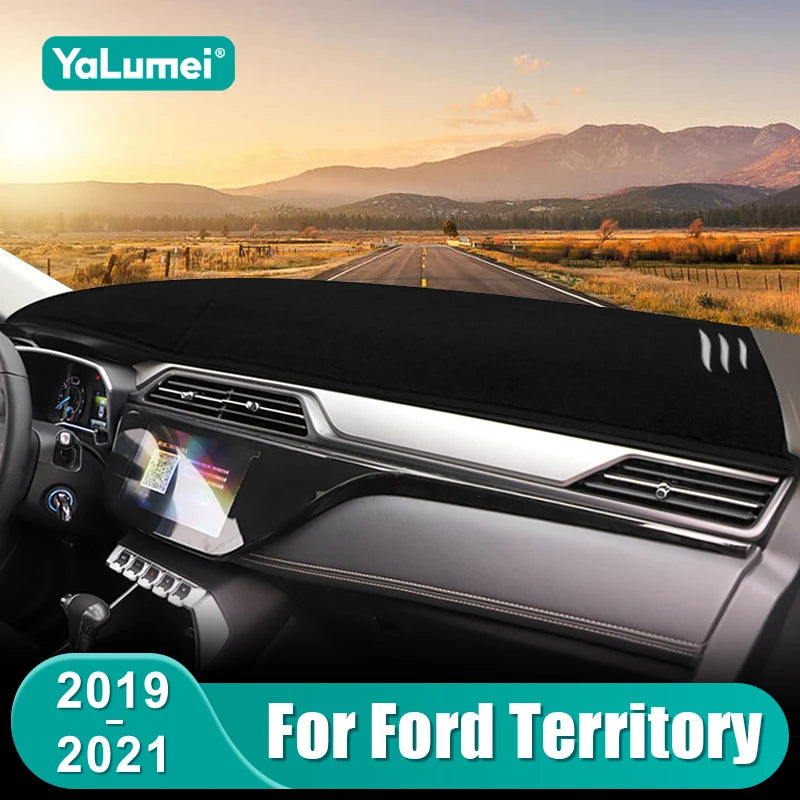 For Ford Territory 2019 2020 2021 Car Dashboard Sun Shade Cover Instrument Desk Non-slip Heat In - Automotive LED Light