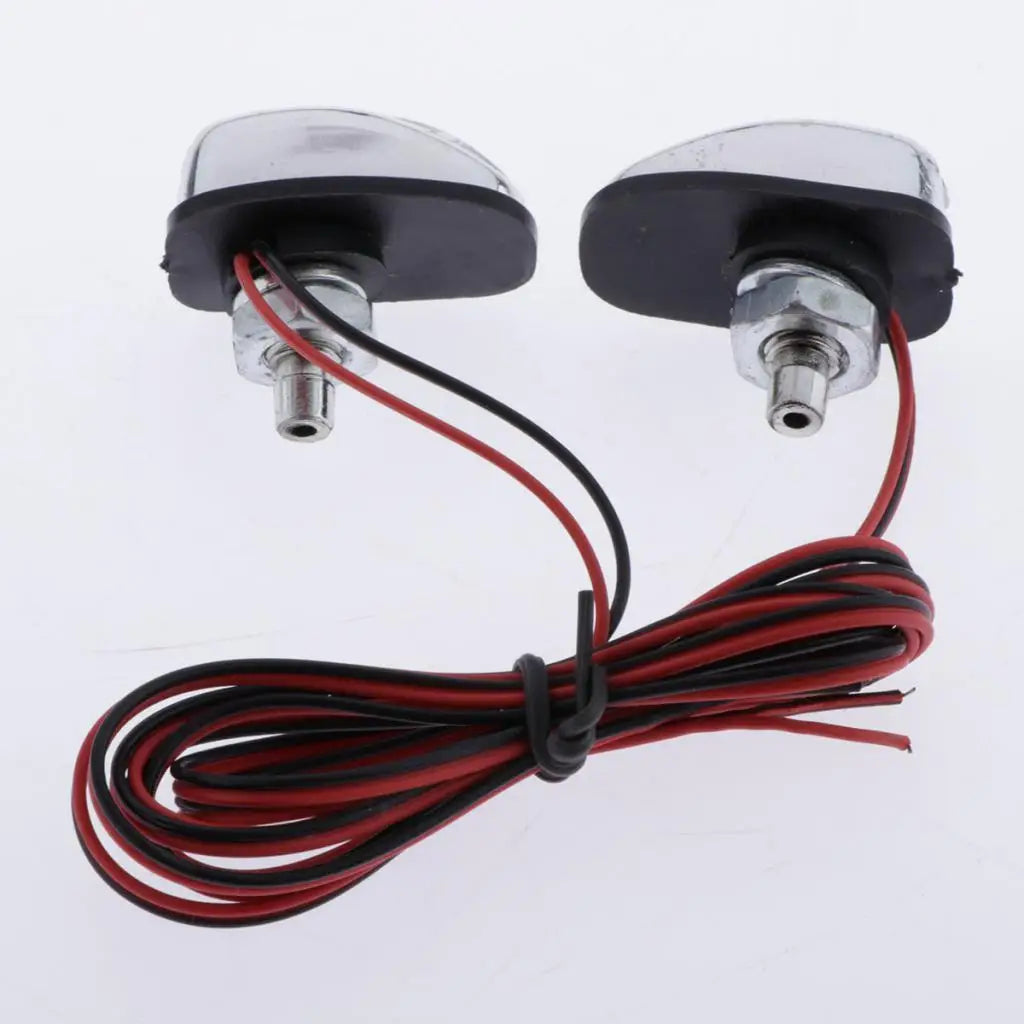 Windshield Spray Nozzle Wiper Washer with Colorful LED Car Glass Accessory for Clean Windshield  - Automotive LED Light