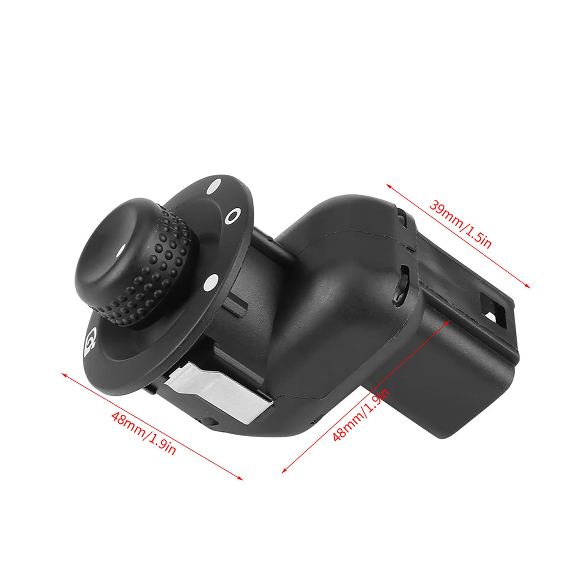Car Electric Door Rear View Mirror Control Switch Button Replacement for Clio III Mk3 Laguna 2 S - Automotive LED Light