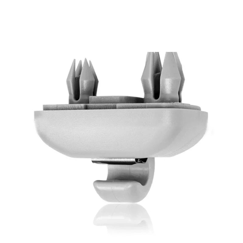 2Pcs Car Sun Visor Clip Gray Interior Hanger Hook Clip Bracket for Audi A1 A3 S3 for Audi A4 A5 A1 - Automotive LED Ligh
