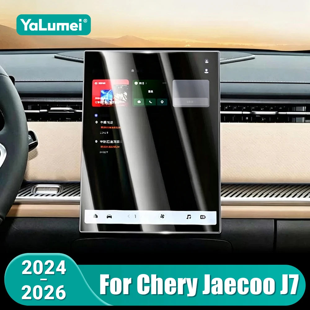Car Tempered Glass Protector Film For Chery Jaecoo J7 /Chery Jaecoo 7 Phev 2023  for Chery J7 - Automotive LED Light