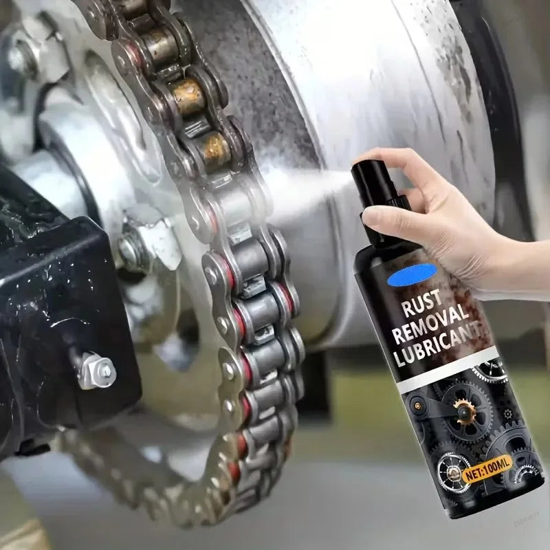 Strong Decontamination Rust Remover Spray Universal For Car Wheels Metal Surfaces Revitalizing S - Automotive LED Light