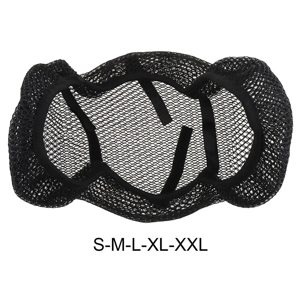 Anti Slip Motorcycle Seat Cushion Cover Net, 3D Mesh Protector for Easy to Install - Automotive LED Light
