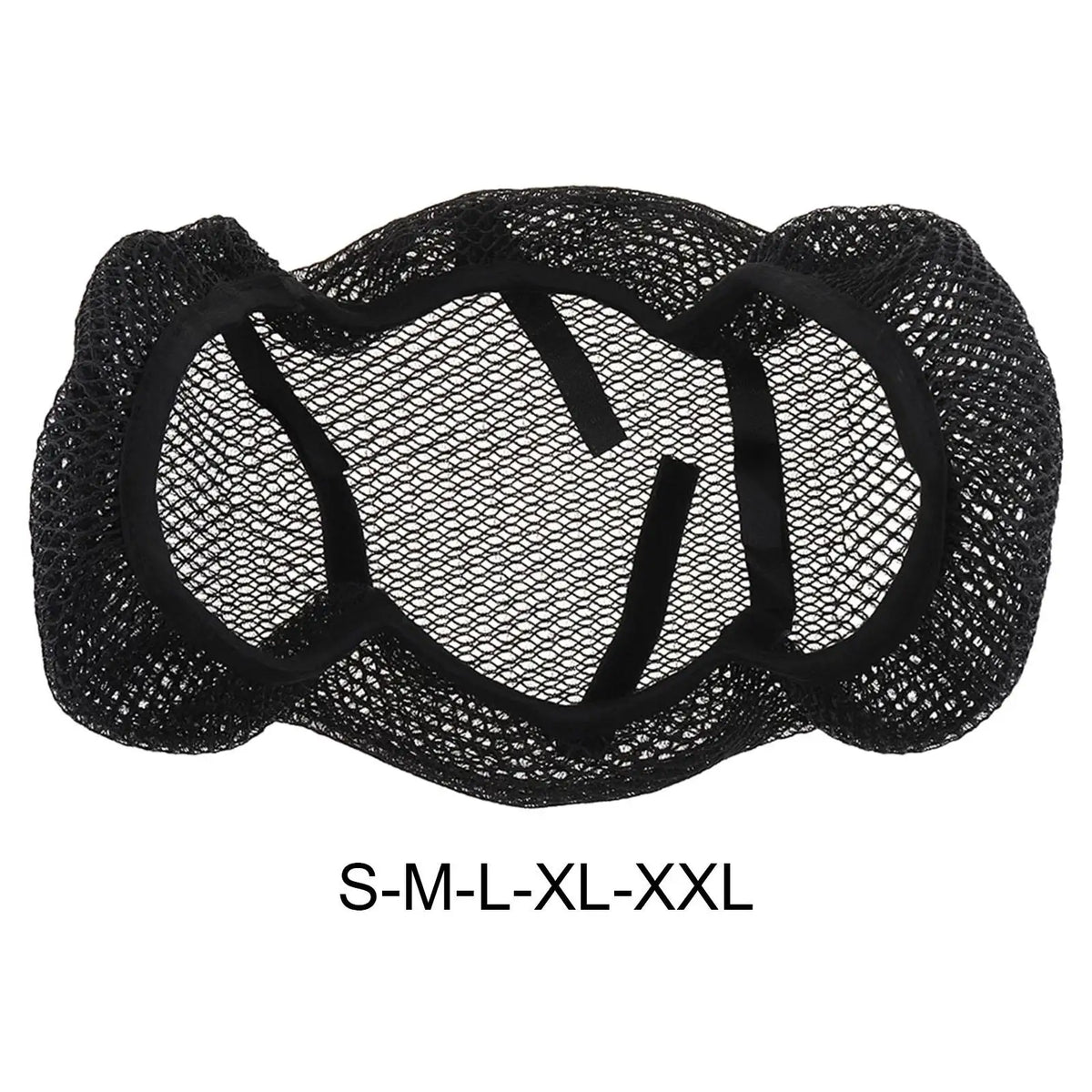 Anti Slip Motorcycle Seat Cushion Cover Net, 3D Mesh Protector for Easy to Install - Automotive LED Light
