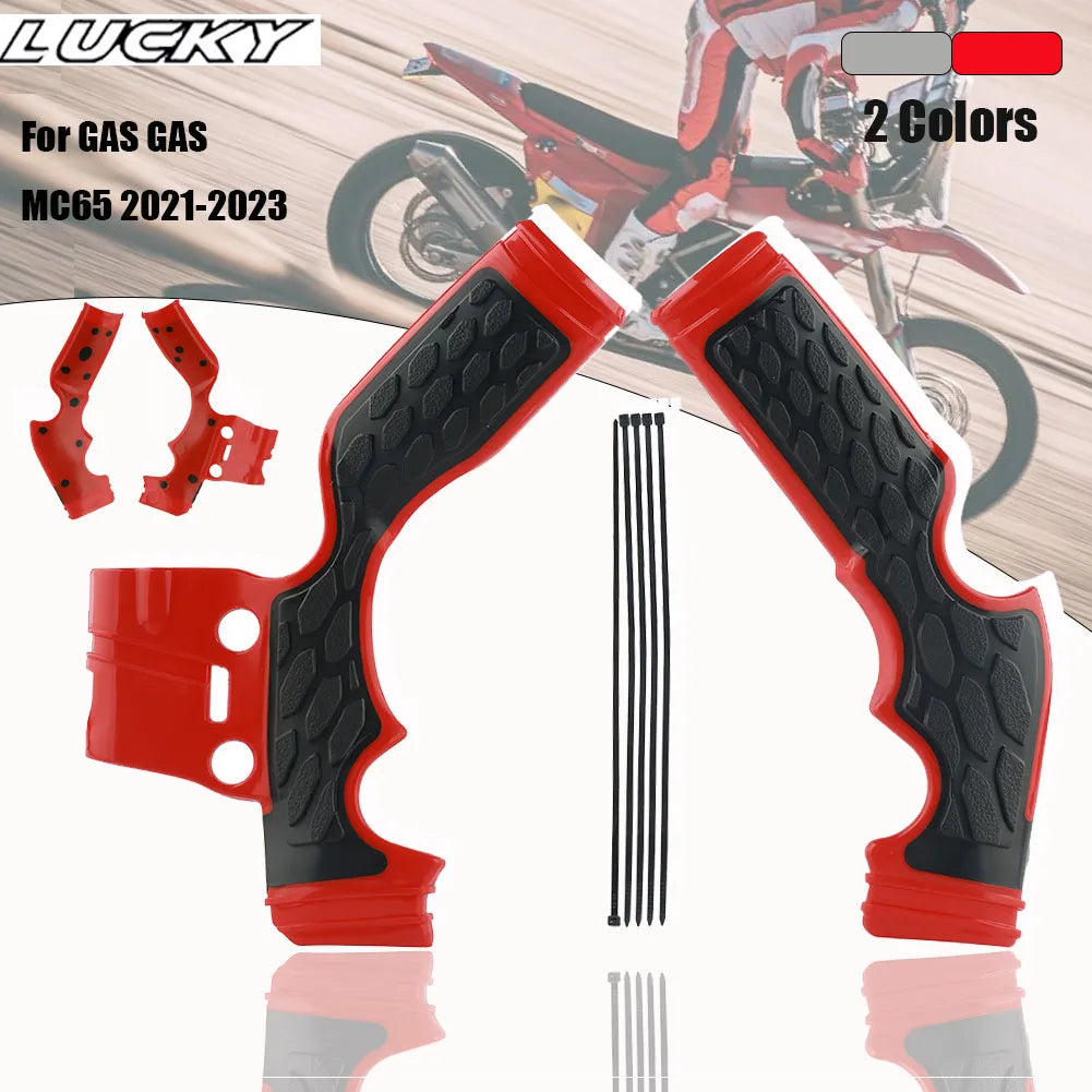 Motorcycle Frame Protector Guards Protection Cover for Gas Gas 65 MC65 2021 2022 2023 Off-Road C - Automotive LED Light