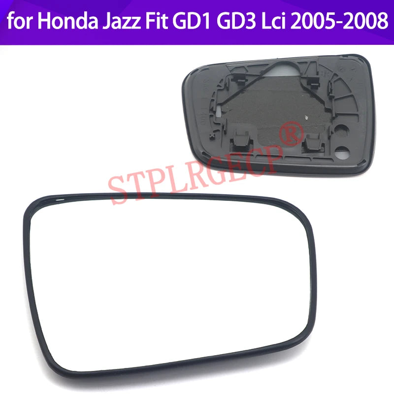 Stplrgecp Passenger Driver Side Left Right Door Side No Heating Wing Mirror Glas for Honda GD3 GD1 2005-2008 - Automotiv