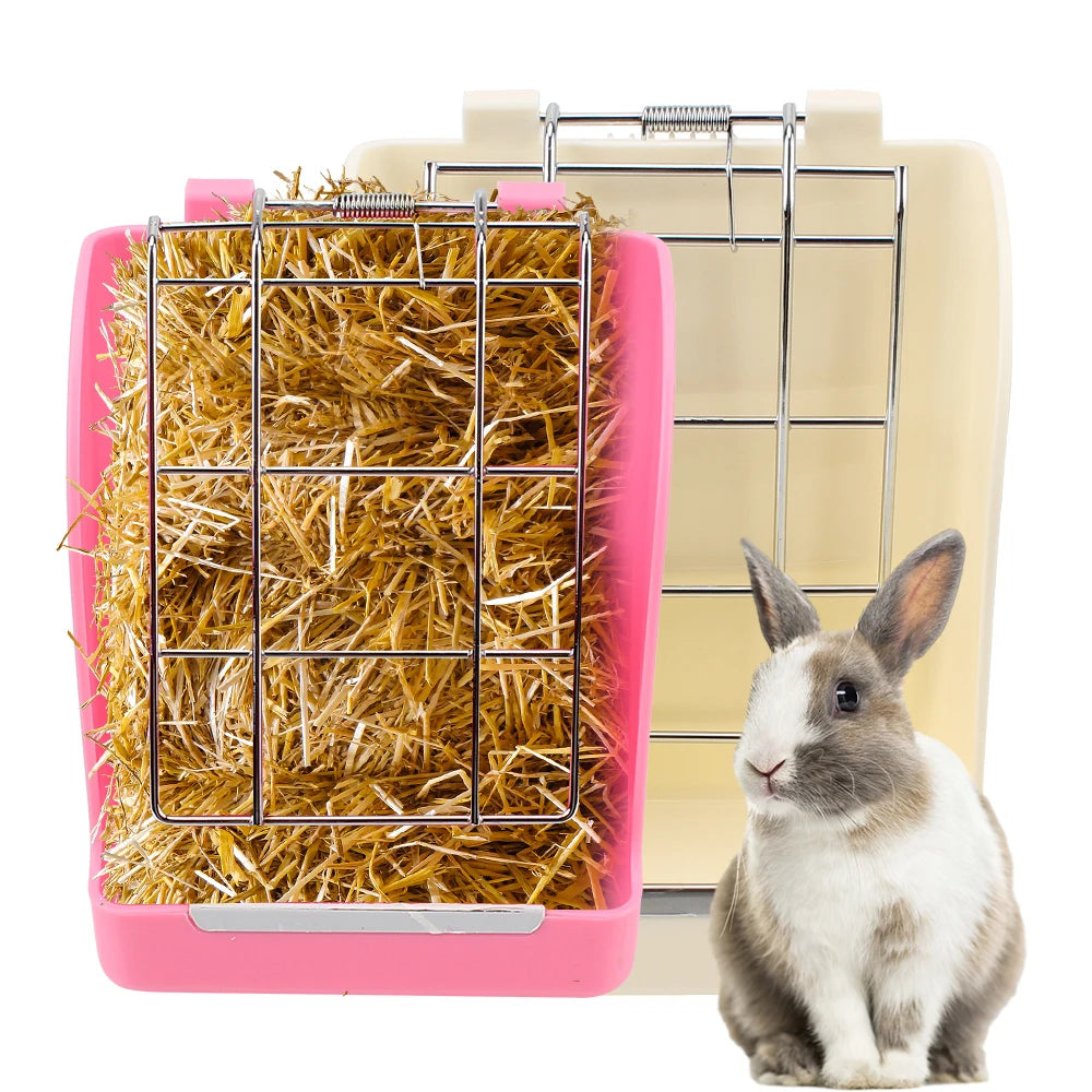 Rabbit Food Basket Grass Rack Grass Feeder Hay Feeder Rabbit Rabbit Grass Frame - Automotive LED Light