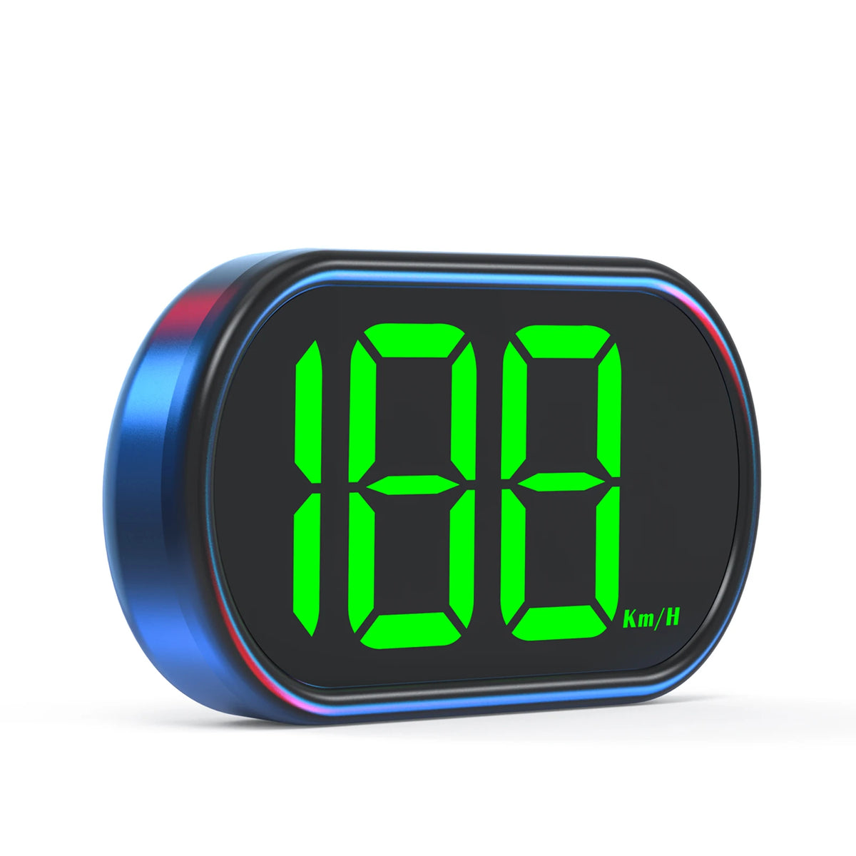 X2 GPS HUD Car Speed Head Up Display Digital Speedometer Big Font KMH Accessories GPS+Beidou Dua - Automotive LED Light