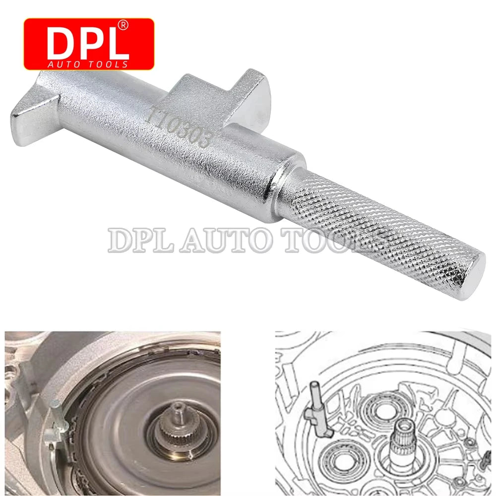 T10303 DSG Clutch Retaining Bar Compatible For VAG DSG 02E 6 Speed VW Audi Vehicles - Automotive LED Light
