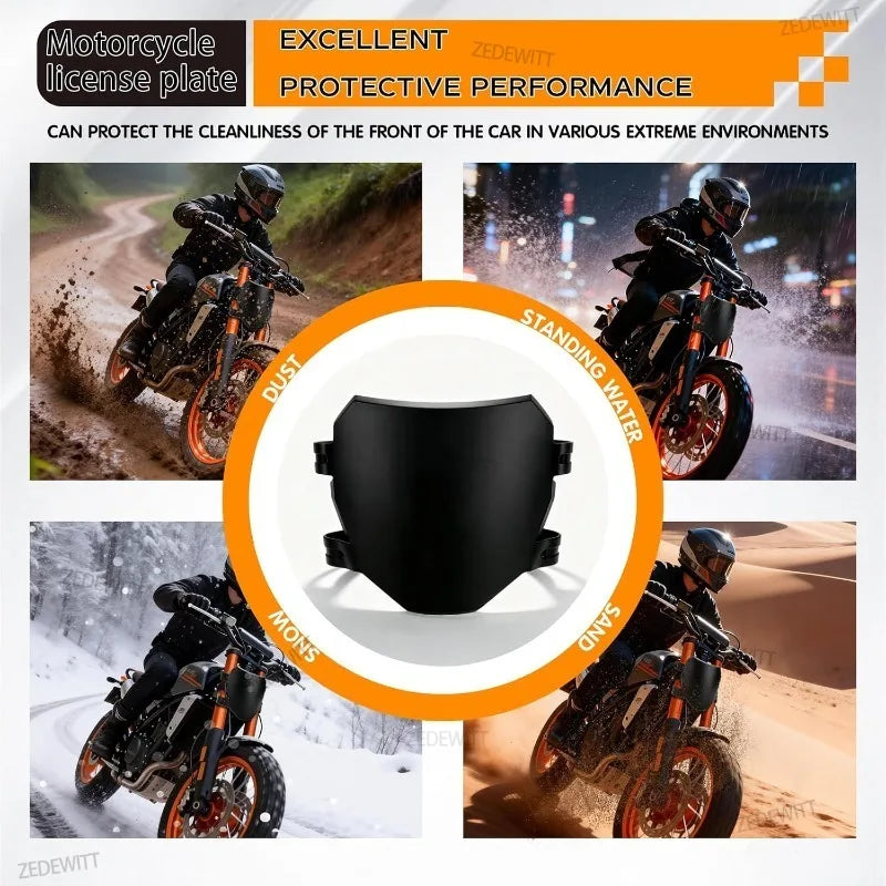 Durable Front Number Plate License Plate for Suron S X Stark Varg Talaria Sting Eride Pro Electr - Automotive LED Light