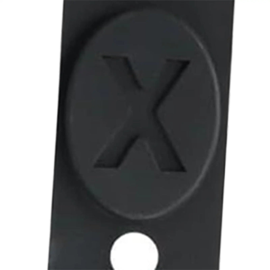 Frameless Black License Plate Holder ABS Car Mount Clip Clamps Brackets Universal Number Plate F - Automotive LED Light