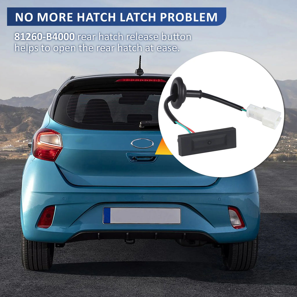 For Hyundai I10 2013-2021 Trunk Lid Lock Handle Release Button 81260B4000 81260- for Hyundai B4000 I10 2013-2021 - Autom
