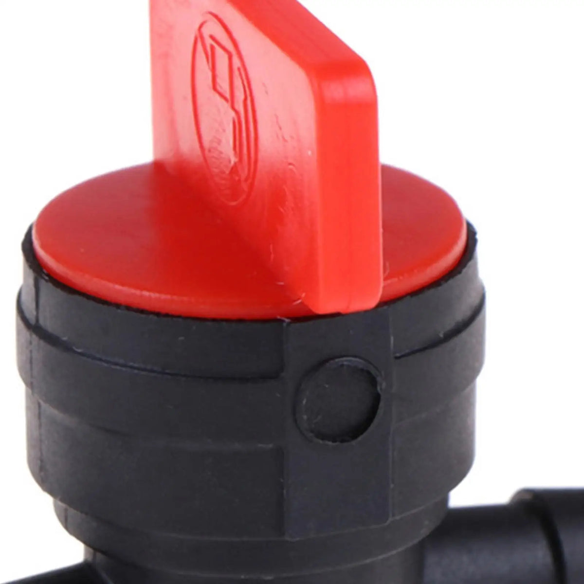 Fuel Tap Petcock Switch 1/4" Straight Inline Petrol Fuel Shut Off Valve Petcock Fuel Shutoff Val - Automotive LED Light