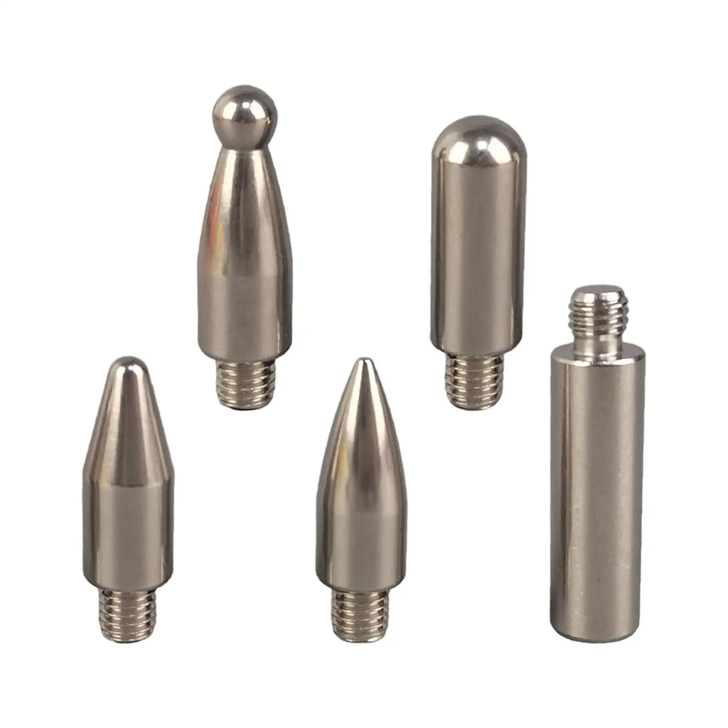 5 Pieces Cars Denting Hook Tips M8 Universal Dent Repair Pen Heads for Motorcycles Metal Plate W - Automotive LED Light