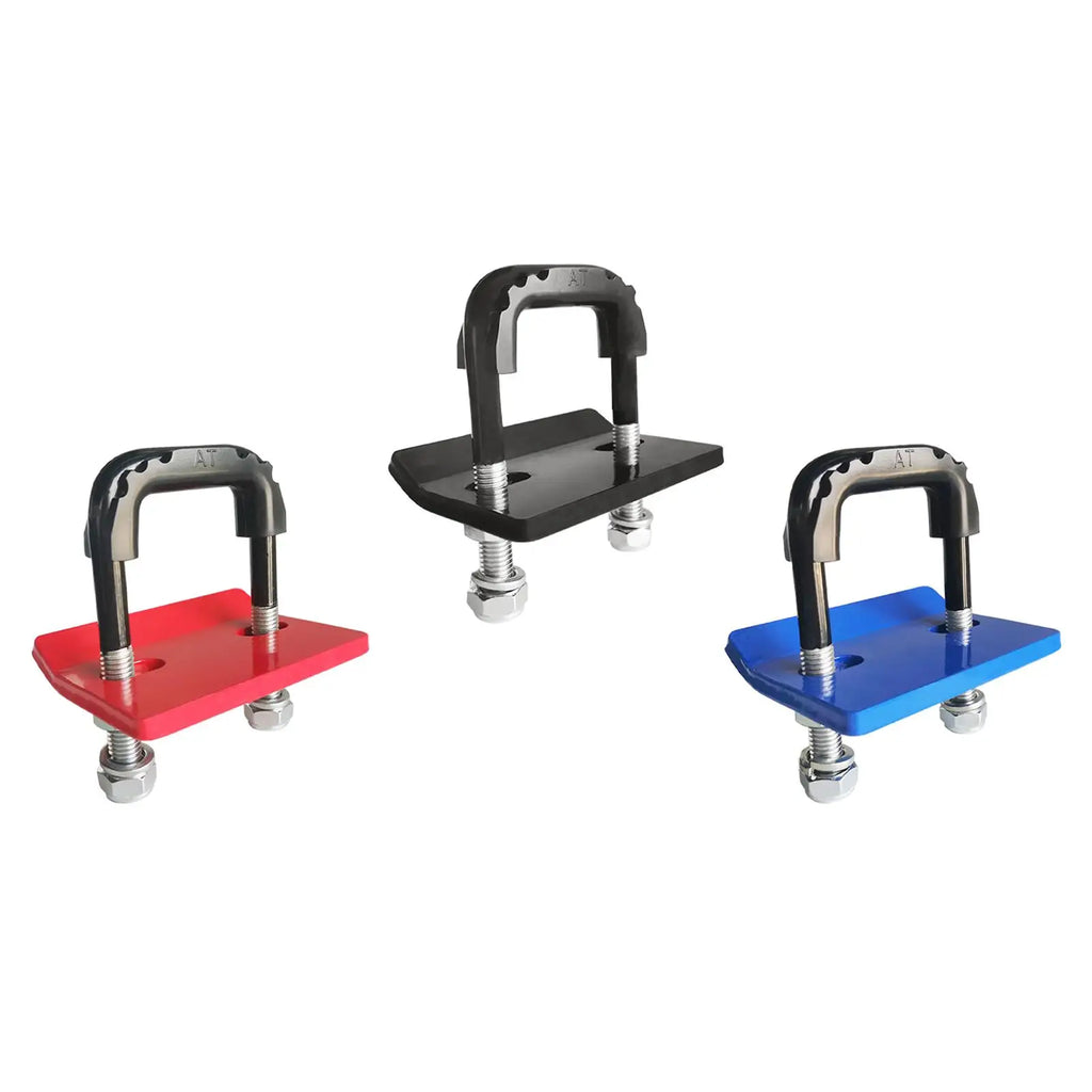 Hitch Tightener Lock Down Tow Clamp Easy Installation Heavy Duty Sliencer Universal Towing Anti  - Automotive LED Light