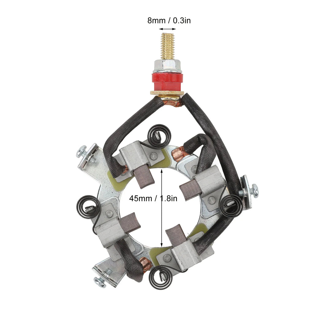 Carbon Brush Holder Repair Kit Construction Winch Motor Carbon Brush Kit Easy Install Compact fo - Automotive LED Light