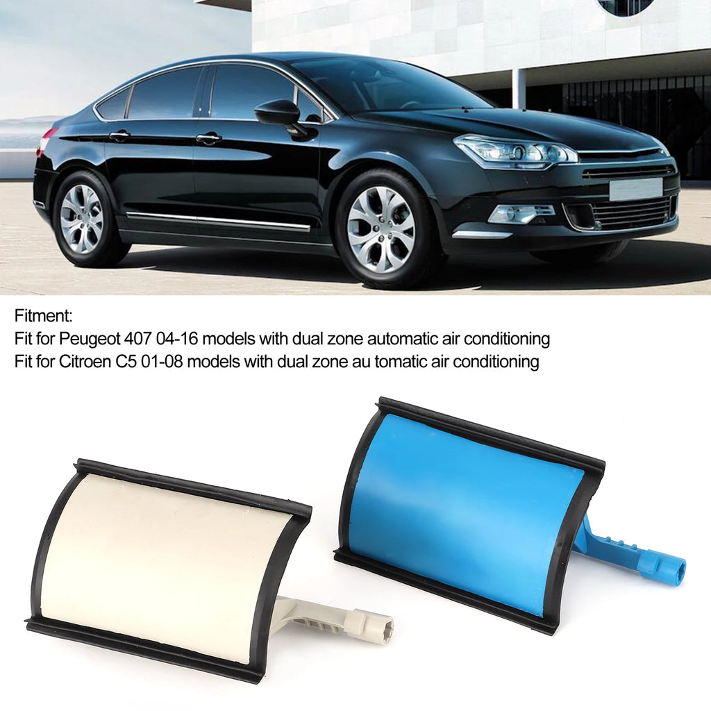 6480E3 AC Heater Flap Dual Zone Air Conditioning Heater Flap Repair Kit with Sponge 6480E3 Fit f - Automotive LED Light