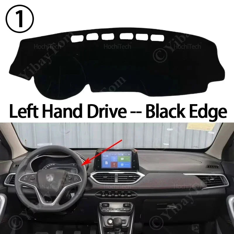 For Chevrolet Groove Baojun 510 2017 2018 2019 2020 2021 Dashboard Mat Dashmat Cover Pad Sunshad - Automotive LED Light