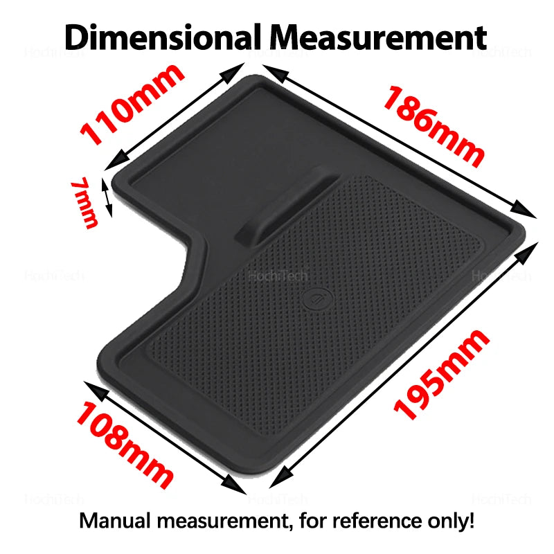 Wireless Charging Pad for Toyota Land Cruiser 250 Prado LC250 2024 2025 Central Control Charger  - Automotive LED Light