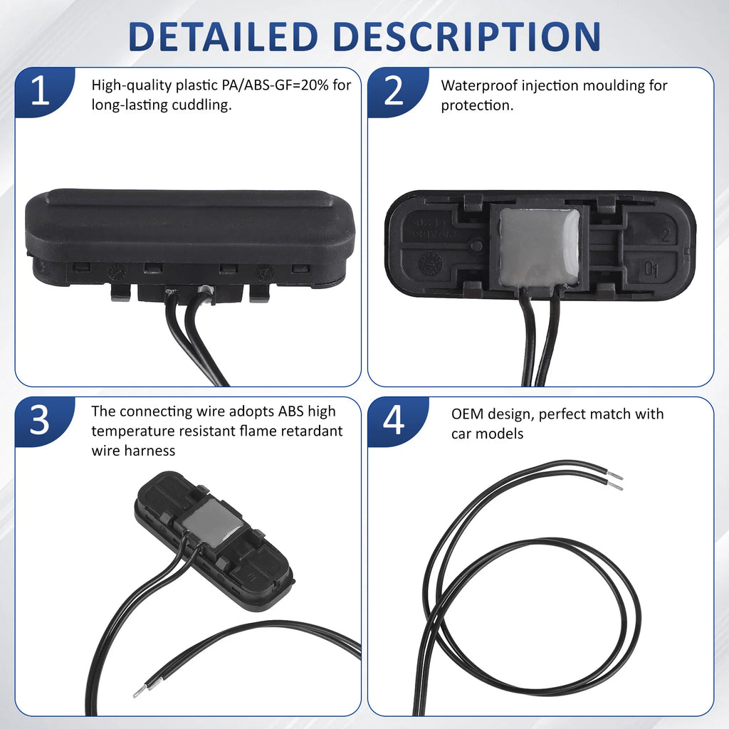 For Chevrolet Cruze Sedan 2009-2014 Car Rear Trunk Switch Buttons Replacement Wi for Chevrolet 2009-2014 - Automotive LE