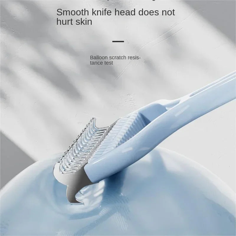 Cat Brush Pet Knot Comb 2 in 1 Dogs Cat Fur Knot Cutter Pets Hair Removal Comb Dog Grooming Shed - Automotive LED Light