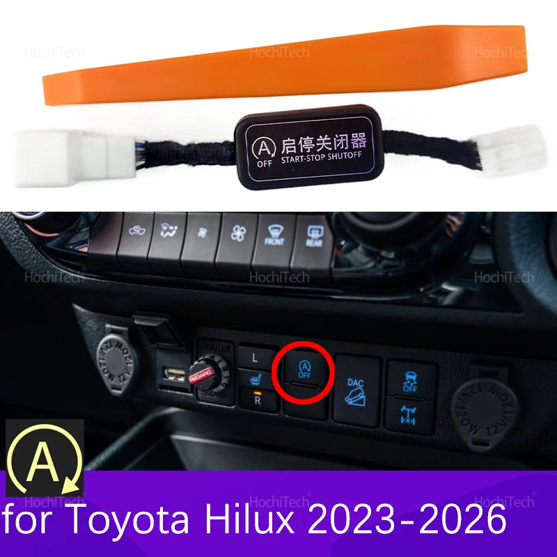 For Toyota AN110 AN120 AN130 Hilux 2023 2024 2025 2026 Automatic Stop Start Engine System Off De - Automotive LED Light