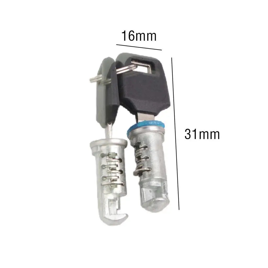 Cross Bars Locks and Keys Accessory Parts Lock Cores Roof Rack Locks for Car Rack Vehicles SUV R - Automotive LED Light