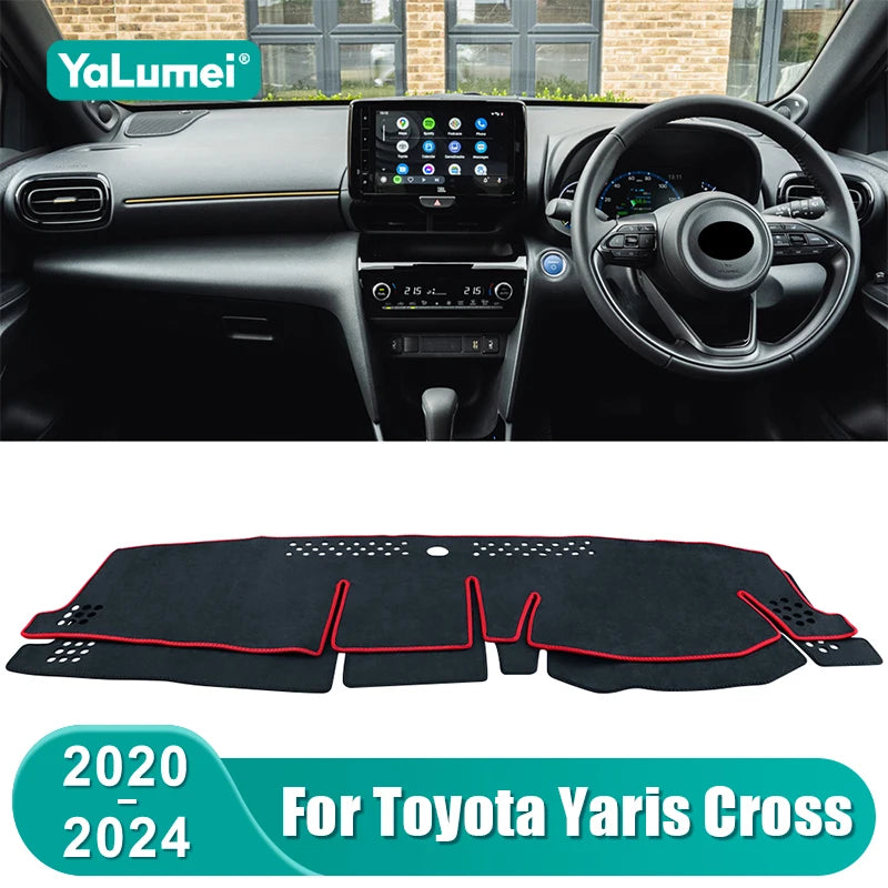 For Toyota Yaris Cross XP210 2020 2021 2022 2023 2024 Car Dashboard Cover Instrument Desk Sun Sh - Automotive LED Light