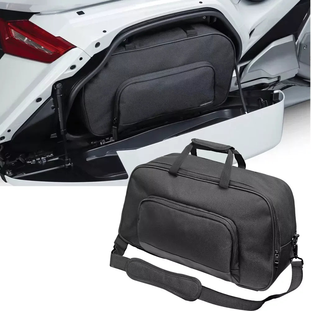 Black Motorcycle Saddlebag Saddle Luggage Liners Trunk Liner Bag For Honda Goldw for Honda 2018-2021 - Automotive LED Li