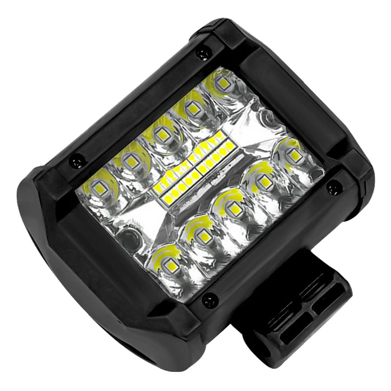 12V 60W LED Bar Offroad Spot Flood Combo LED Light Bar Work Light For Truck Car SUV ATV UTV 4WD  - LED Motorcycle Light