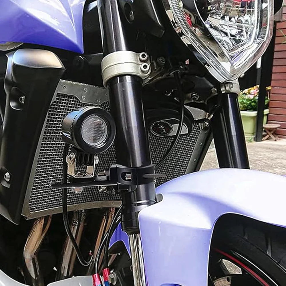Spot Light Bracket Motorcycle LED Headlight Spotlight Mount Bracket Adjustable Fog Light bracket - LED Motorcycle Light