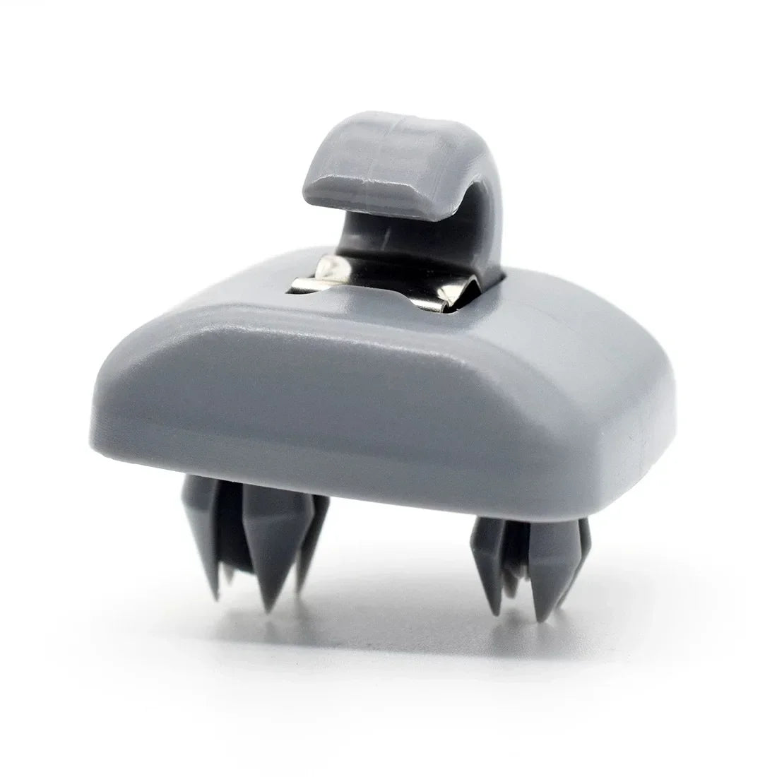 2Pcs Car Sun Visor Clip Gray Interior Hanger Hook Clip Bracket for Audi A1 A3 S3 for Audi A4 A5 A1 - Automotive LED Ligh