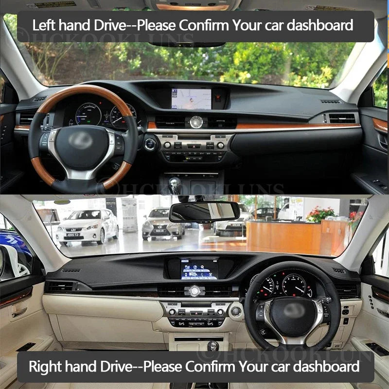 Dashboard Cover Protective Pad for Lexus ES ES350 ES300h 2013 2014 2015 2016 201 for Lexus XV60 - Automotive LED Light