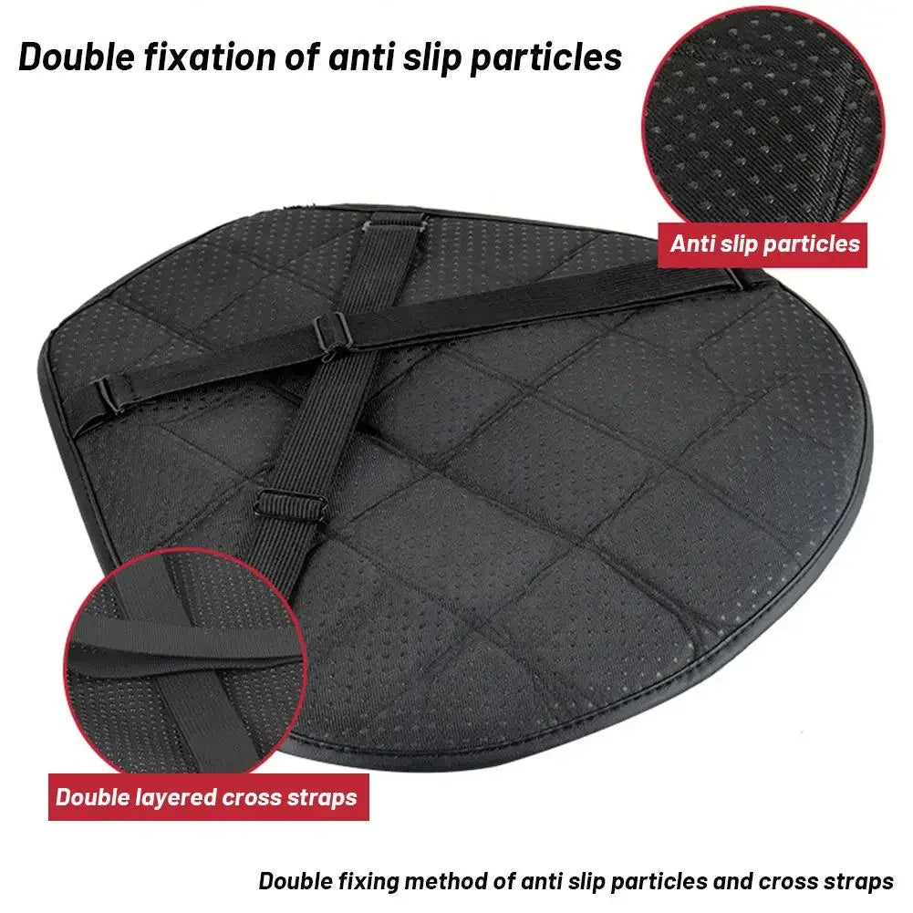 Motorcycles Seat Cover Cushion EVA Foam Soft Comfortable Relief Seat Cushion Universal for Motor - Automotive LED Light