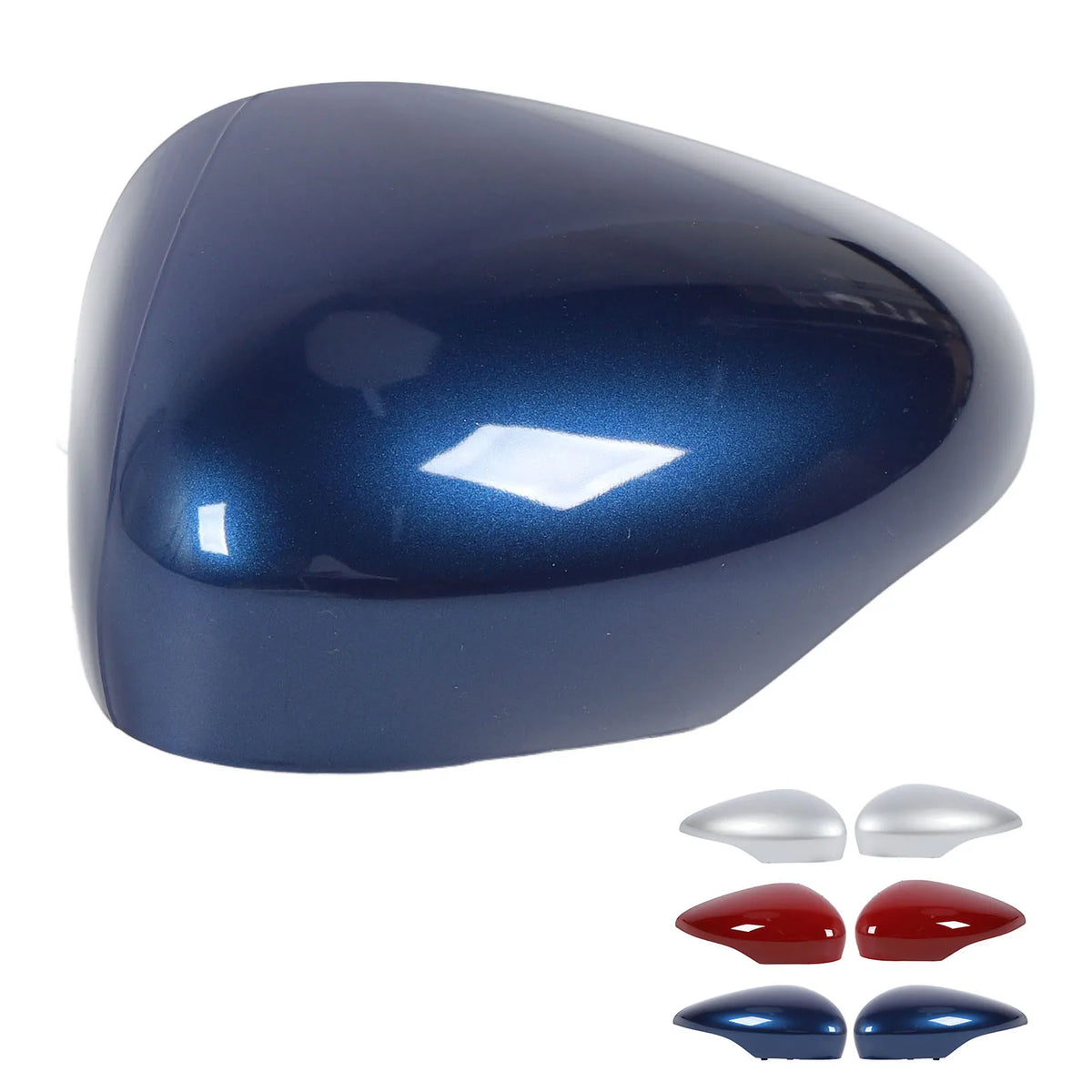 Car Rearview Mirror Cap Strong Protection Weather Resistant ABS Plastic Wing Mirror Cap for Fies - Automotive LED Light