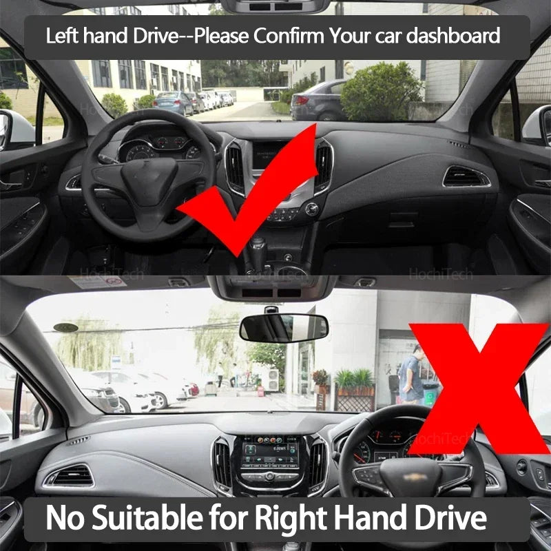Anti-Slip Dashboard Cover Protective Pad Car Accessories Sunshade Carpet for Che for Chevrolet MK2 - Automotive LED Ligh