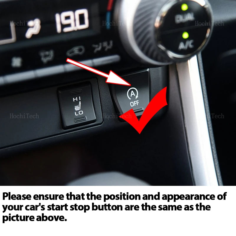 For Toyota RAV4 2019 2020 2021 2022 Car Automatic Stop Start Engine System Off Device Control Se - Automotive LED Light