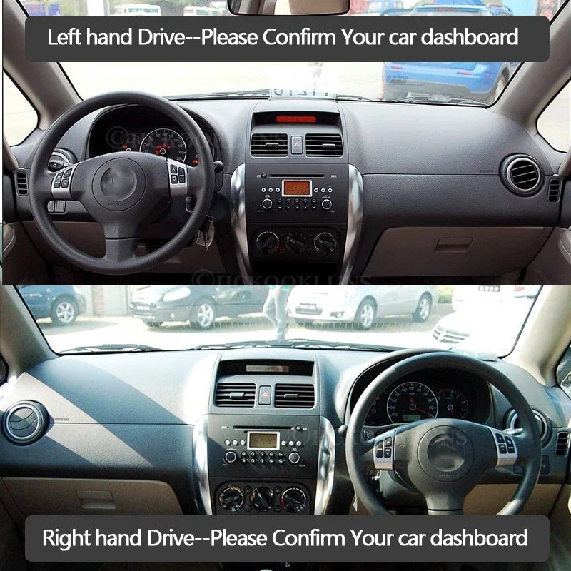 Dashboard Cover Protective Pad for Suzuki SX4 2006~2013 Car Accessories Dash Boa for Suzuki SX4 2006-2013 - Automotive L