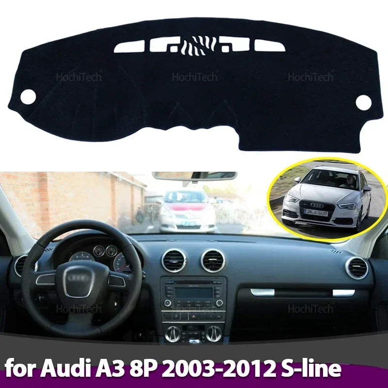High Quality Anti-Slip Dashboard Cover Protective Pad Car Accessories for Audi A for Audi A3 2003-2012 - Automotive LED