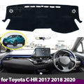 Anti-Slip Dashboard Cover Protective Pad Car Accessories Sunshade Carpet for Toyota C-HR 2017 20 - Automotive LED Light