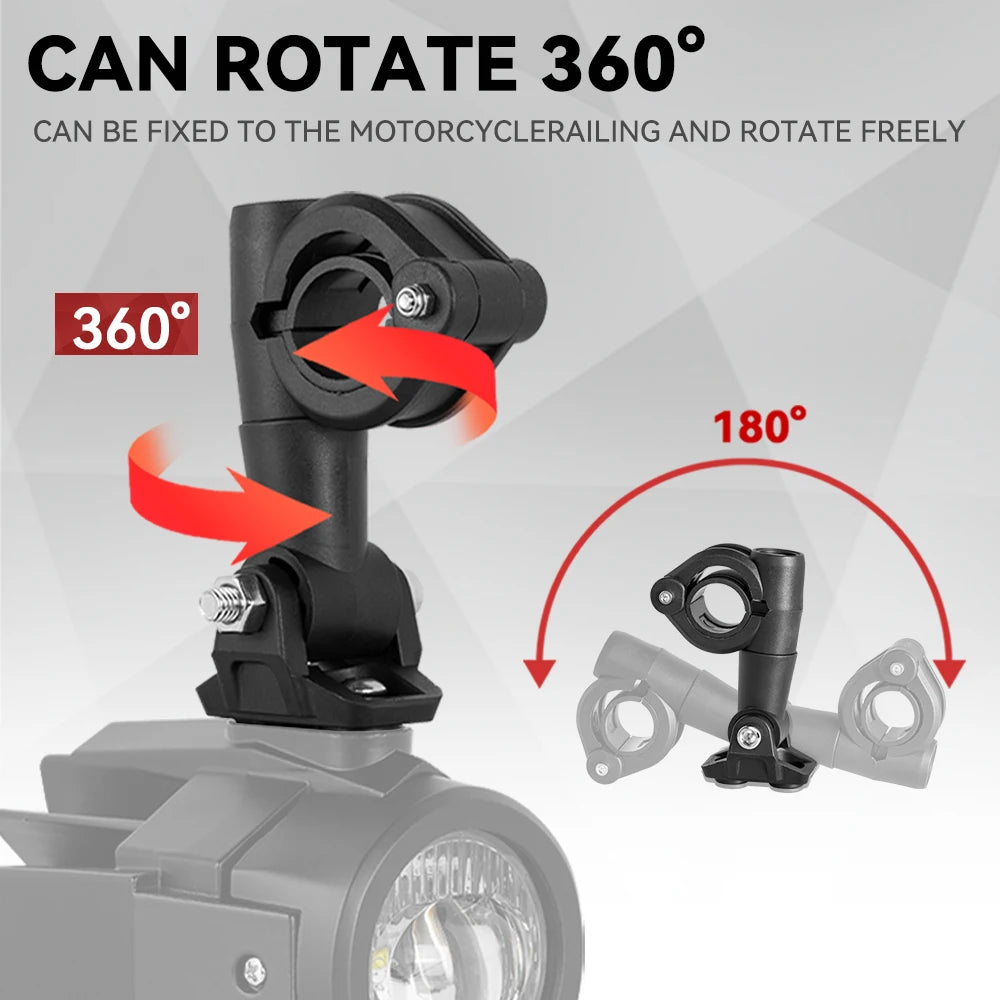 For BMW R1200GS Motorcycle Fog Light Bracket Spotlight Mount Headlamp Holder Fog Lamp Supporter  - LED Motorcycle Light